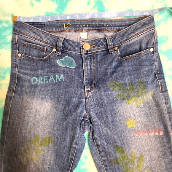 LC Lauren Conrad Denim - Artsy Lauren Conrad jeans size 8 ankle length